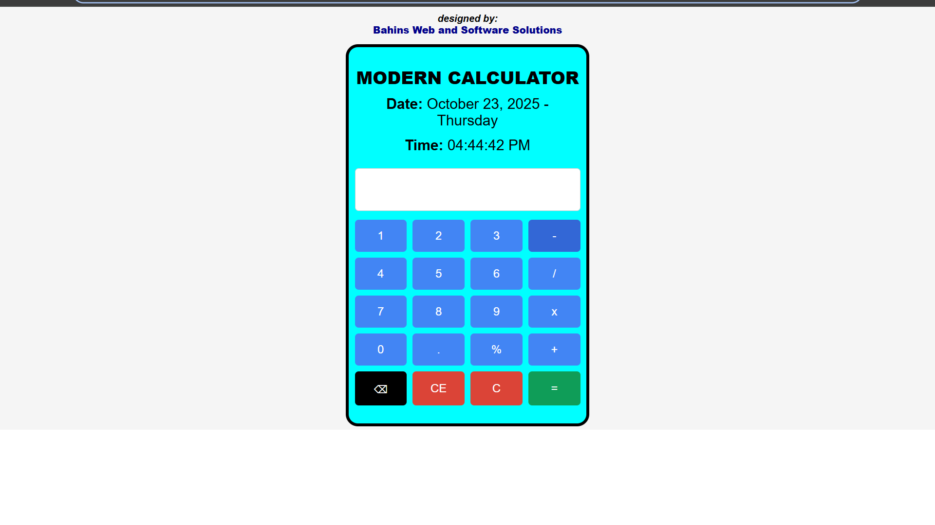Project 4 Screenshot