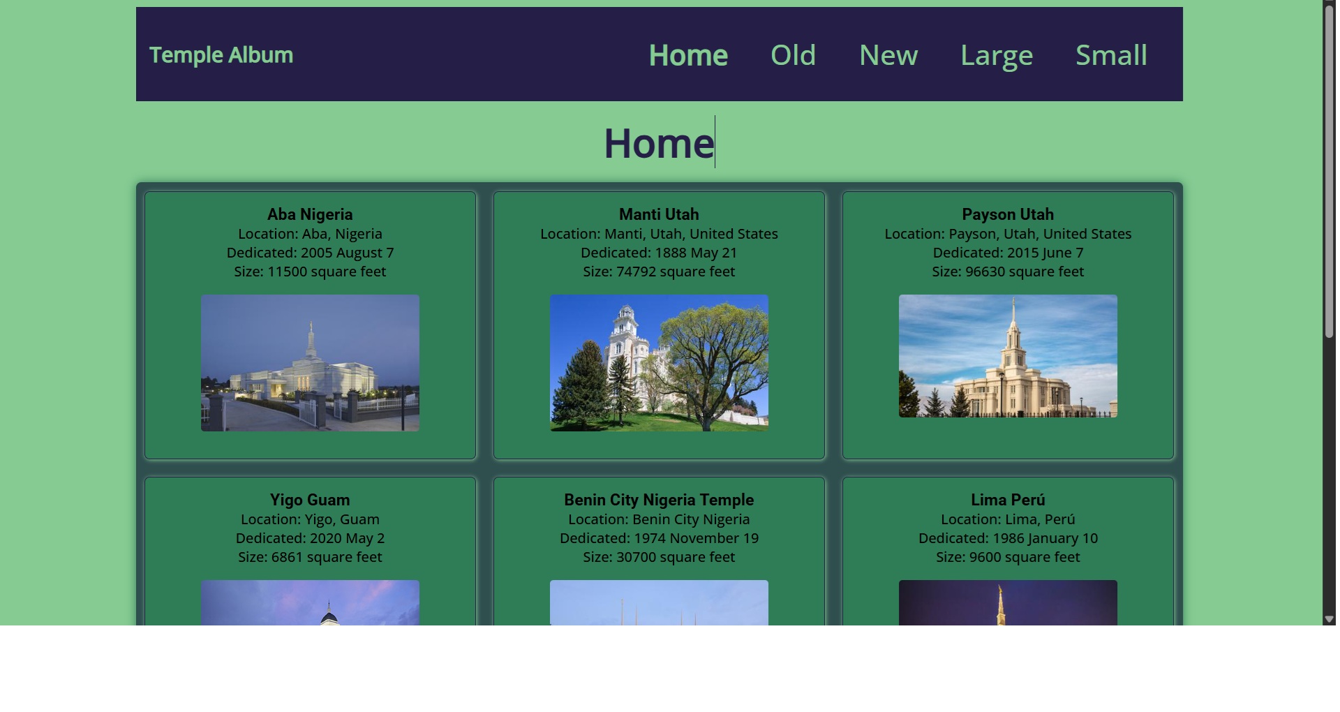 Online Ordering System Screenshot